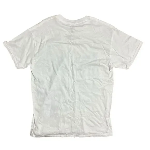 The Simpsons T-Shirt Adult M White Trouble Makers Bart Millhouse‎ Nelson Bully - Picture 6 of 7